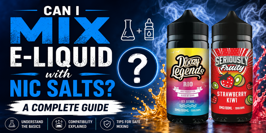 Can I Mix E-Liquid with Nic Salts? A Complete Guide