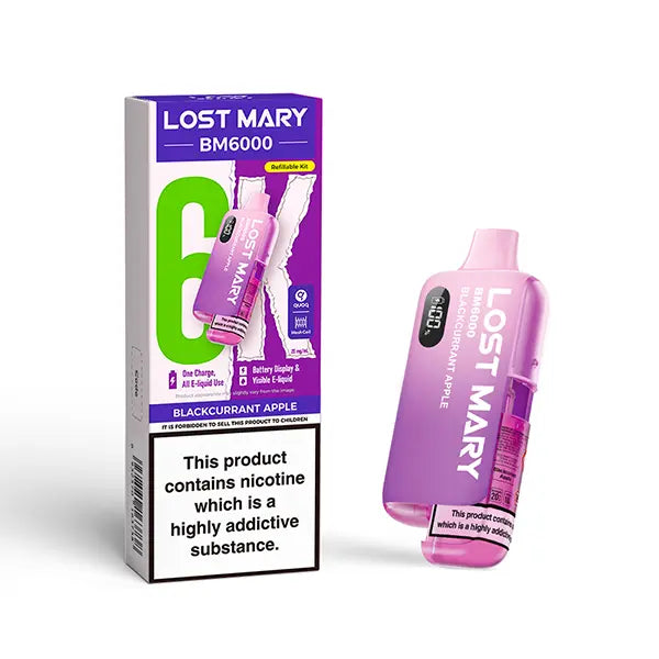 Lost Mary BM6000 Prefilled Pod Kit - Pack of 5