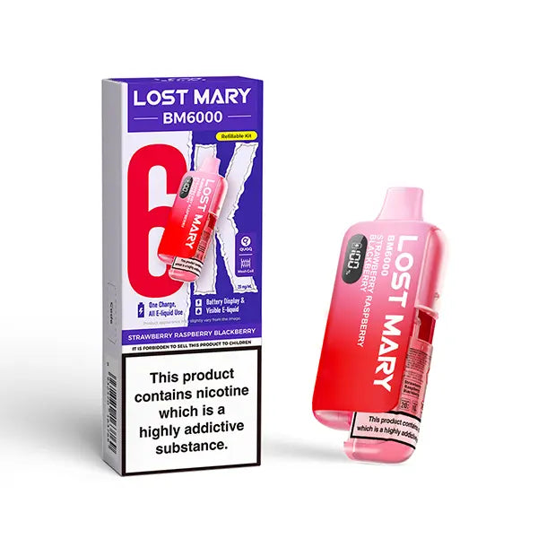 Lost Mary BM6000 Prefilled Pod Kit - Pack of 5