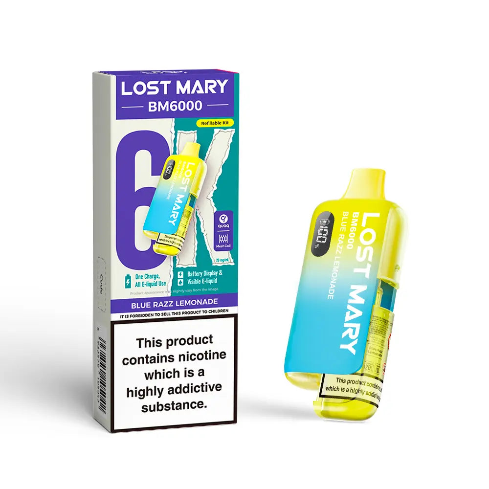 Lost Mary BM6000 Prefilled Pod Kit - Pack of 5