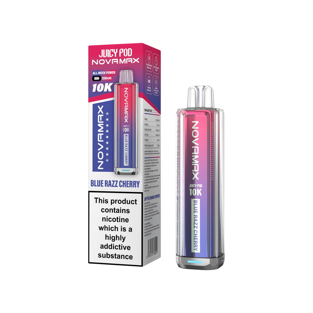Juicy Pod Novamax 10k Prefilled Pod Vape Kit - Pack of 5