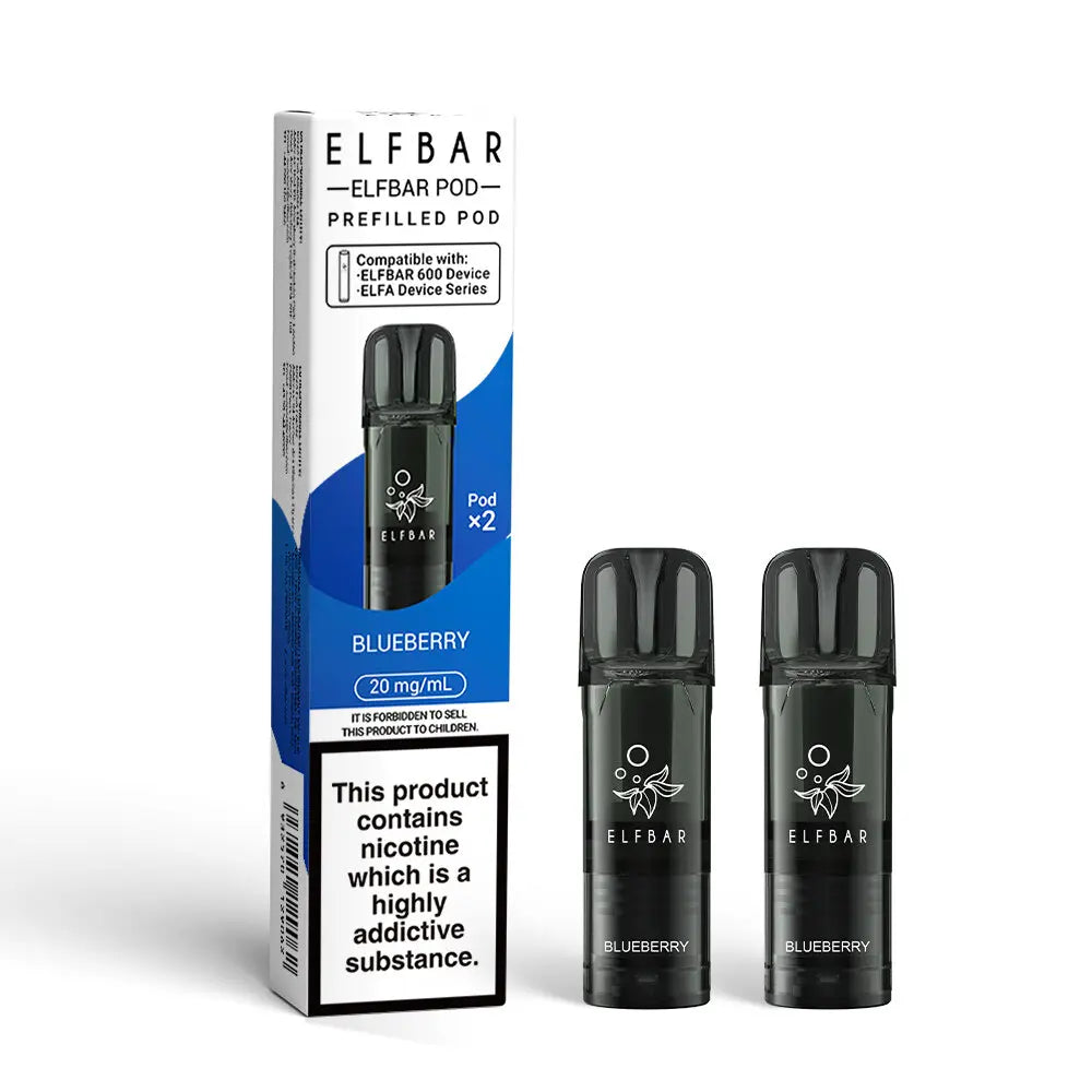 Elf Bar 600 Prefilled Pods - Pack of 10