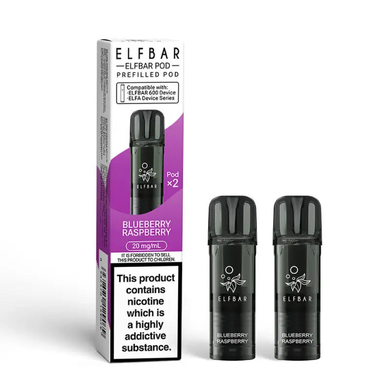 Elf Bar 600 Prefilled Pods - Pack of 10