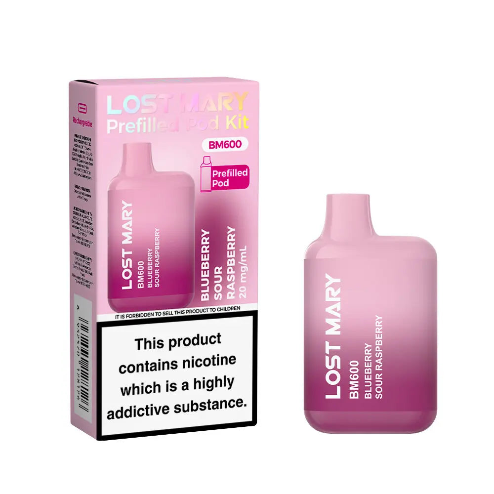 Lost Mary BM600 Prefilled Pod Kit - Pack of 10