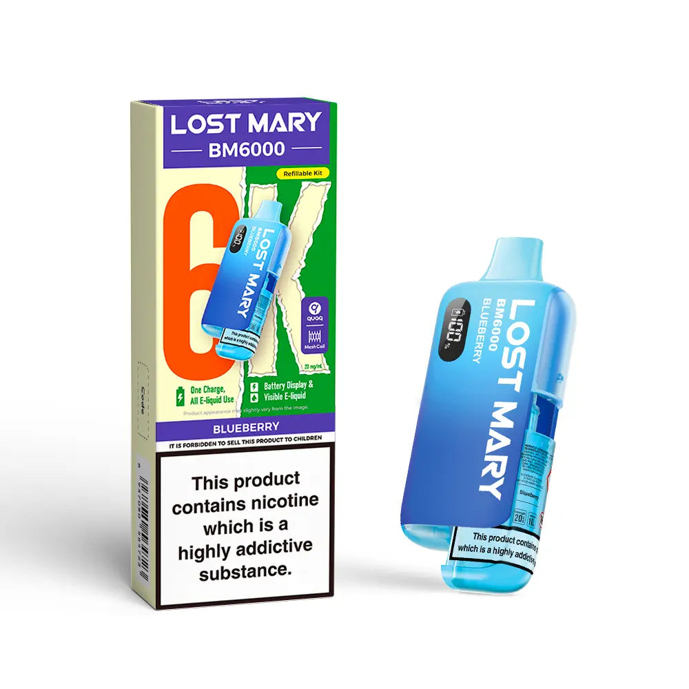 Lost Mary BM6000 Prefilled Pod Kit - Pack of 5