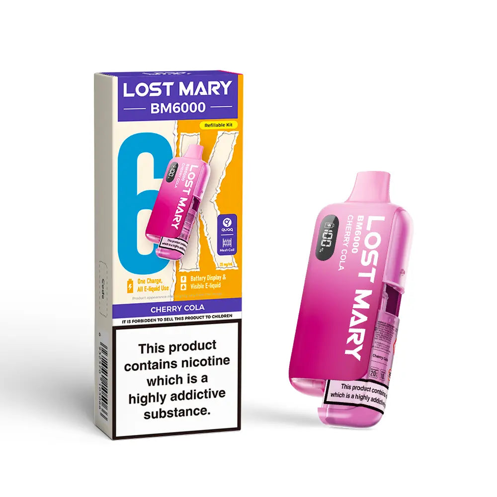 Lost Mary BM6000 Prefilled Pod Kit - Pack of 5