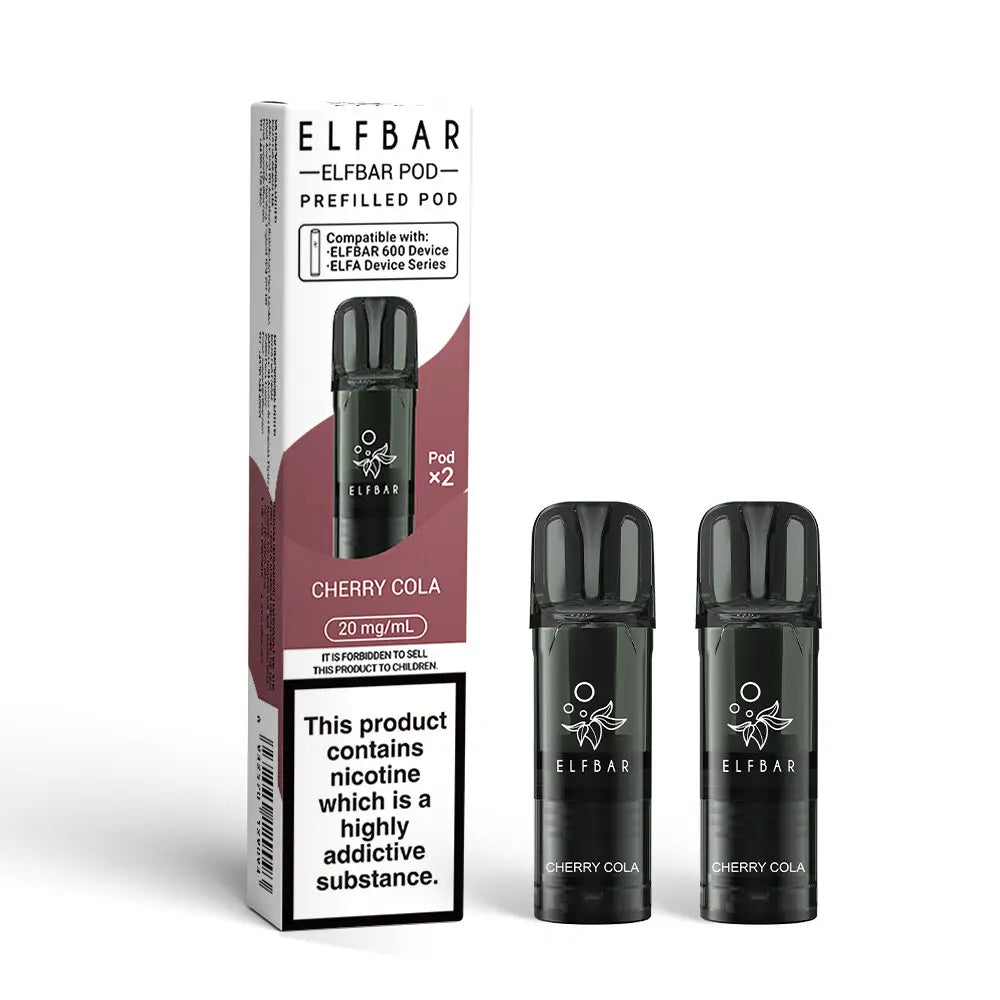 Elf Bar 600 Prefilled Pods - Pack of 10