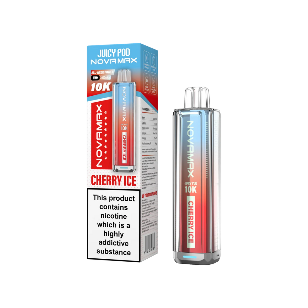 Juicy Pod Novamax 10k Prefilled Pod Vape Kit - Pack of 5