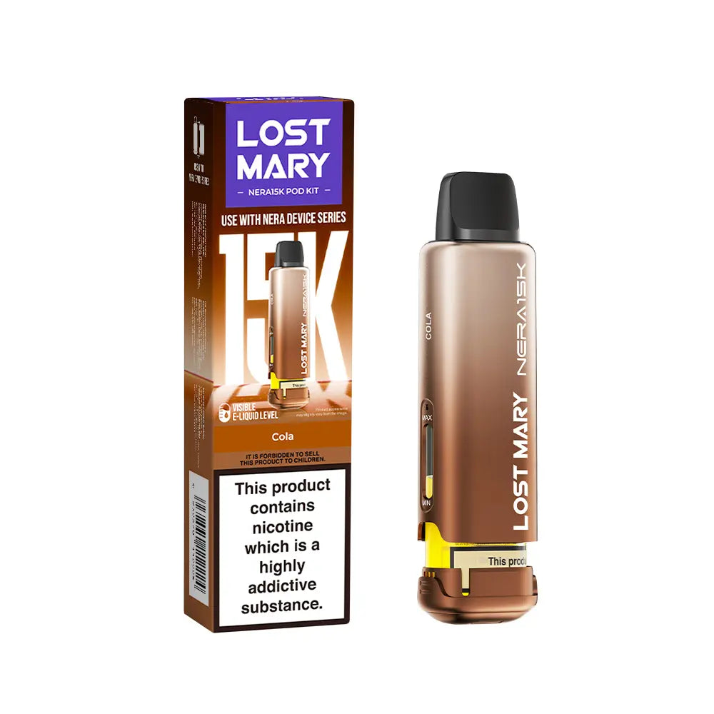 LOST MARY NERA 15K PRE-FILLED PODS (Pack Of 10)