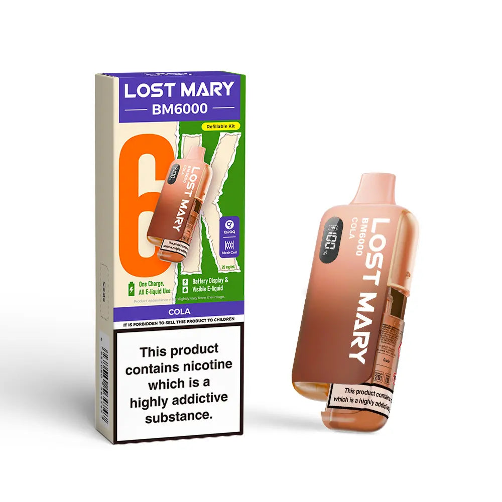 Lost Mary BM6000 Prefilled Pod Kit - Pack of 5