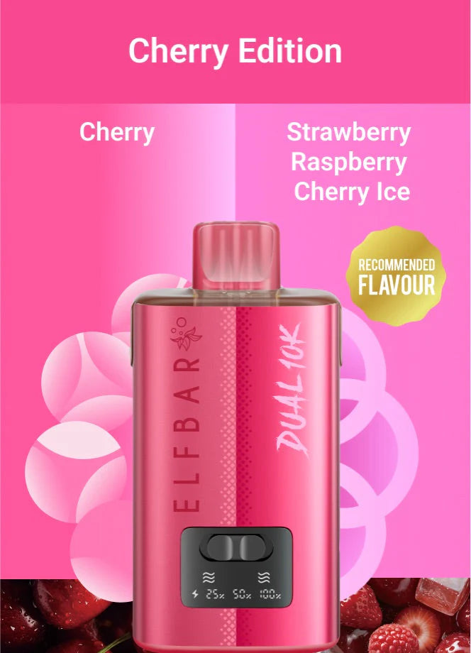 Elf Bar Dual 10k Refillable Puffs 2% Kit - Pack of 5