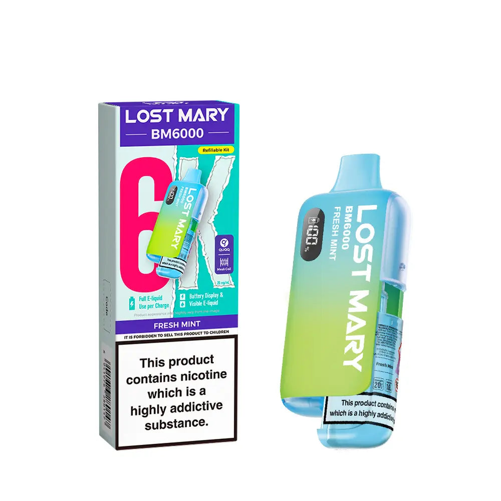 Lost Mary BM6000 Prefilled Pod Kit - Pack of 5