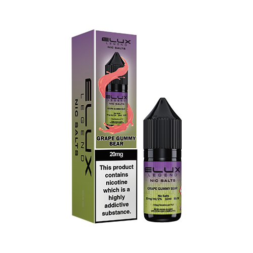 Elux Legend Nic Salts - 10ml E-liquids - Box of 10