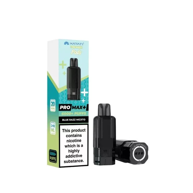 Hayati Pro Max Plus 6000 Prefilled Pods Box of 5