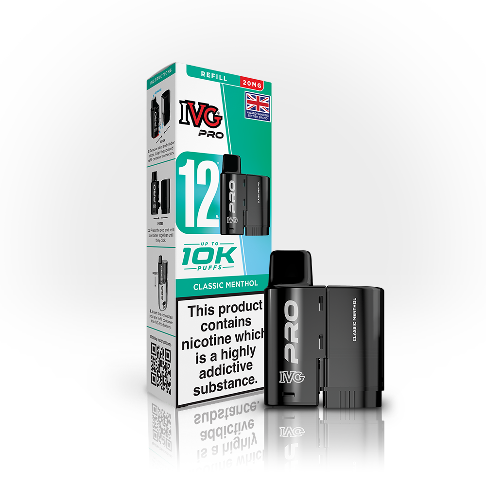 IVG Pro 10K Prefilled Pod Kit - Box of 5