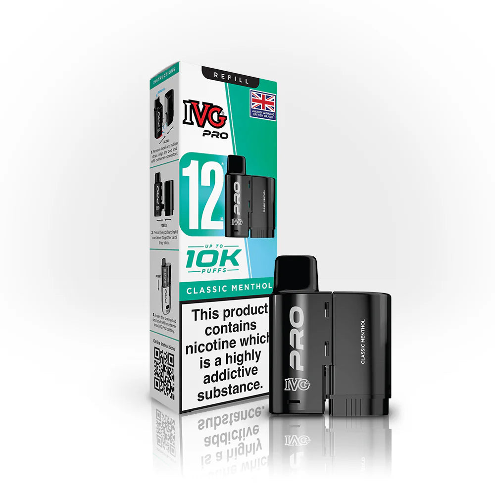 IVG Pro 0mg  Prefilled Pod (Box of 5)