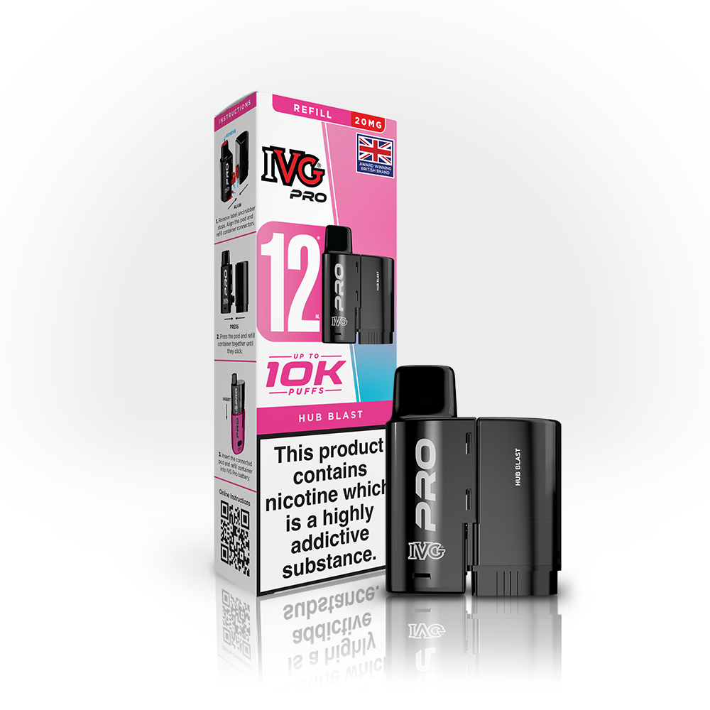 IVG Pro 10K Prefilled Pod Kit - Box of 5