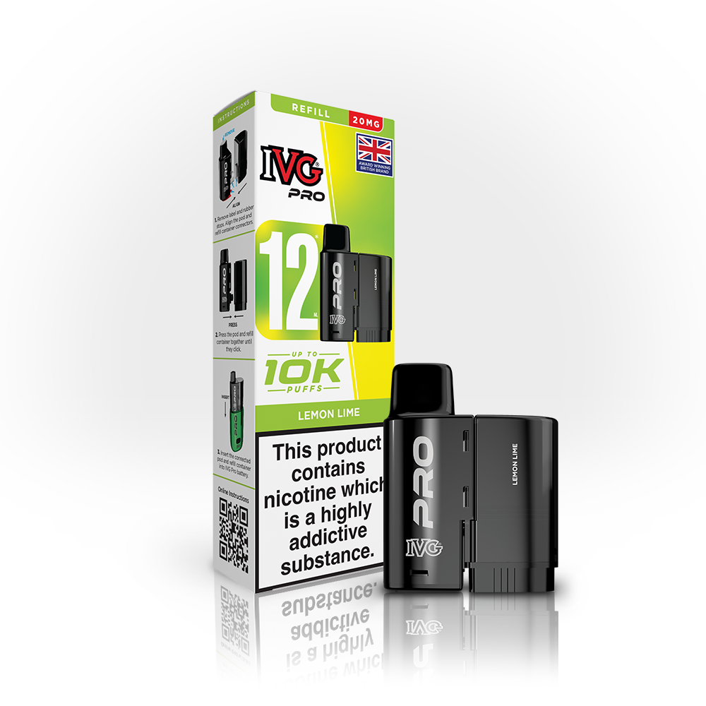 IVG Pro 10K Prefilled Pod Kit - Box of 5