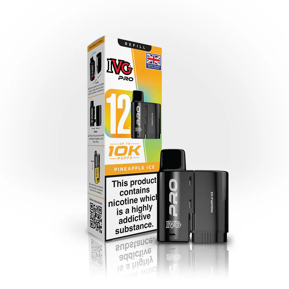IVG Pro 0mg  Prefilled Pod (Box of 5)