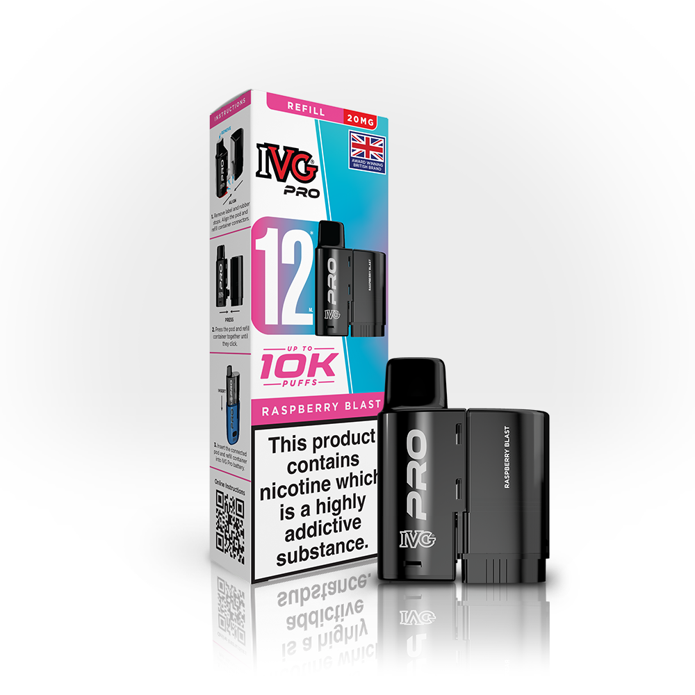 IVG Pro 10K Prefilled Pod Kit - Box of 5
