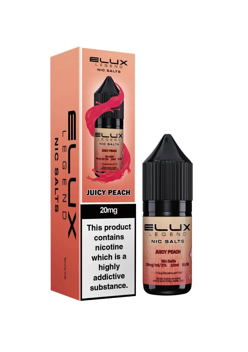 Elux Nic Salts - Pack of 10