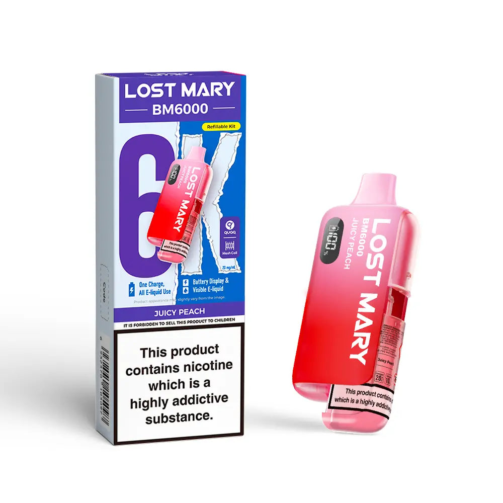 Lost Mary BM6000 Prefilled Pod Kit - Pack of 5