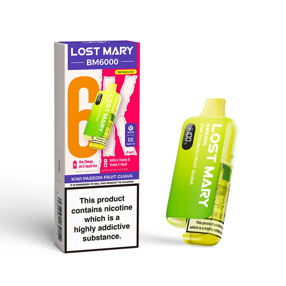 Lost Mary BM6000 Prefilled Pod Kit - Pack of 5