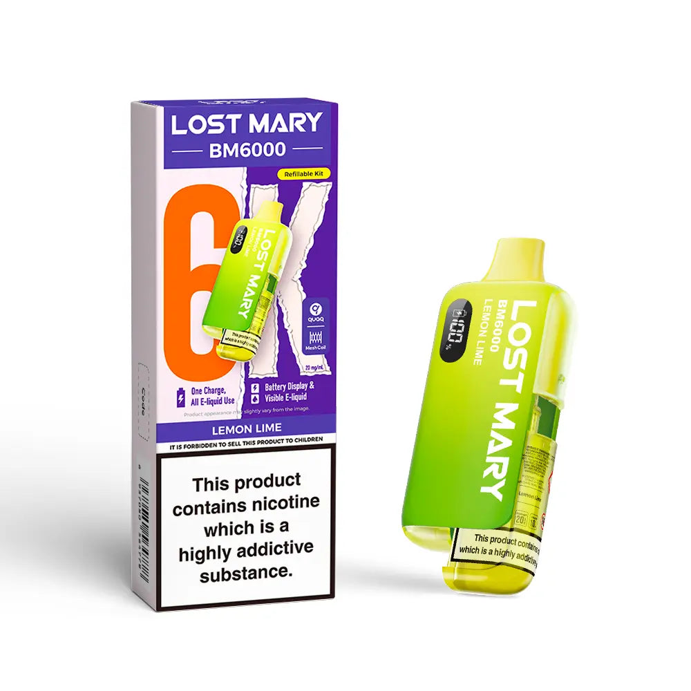 Lost Mary BM6000 Prefilled Pod Kit - Pack of 5