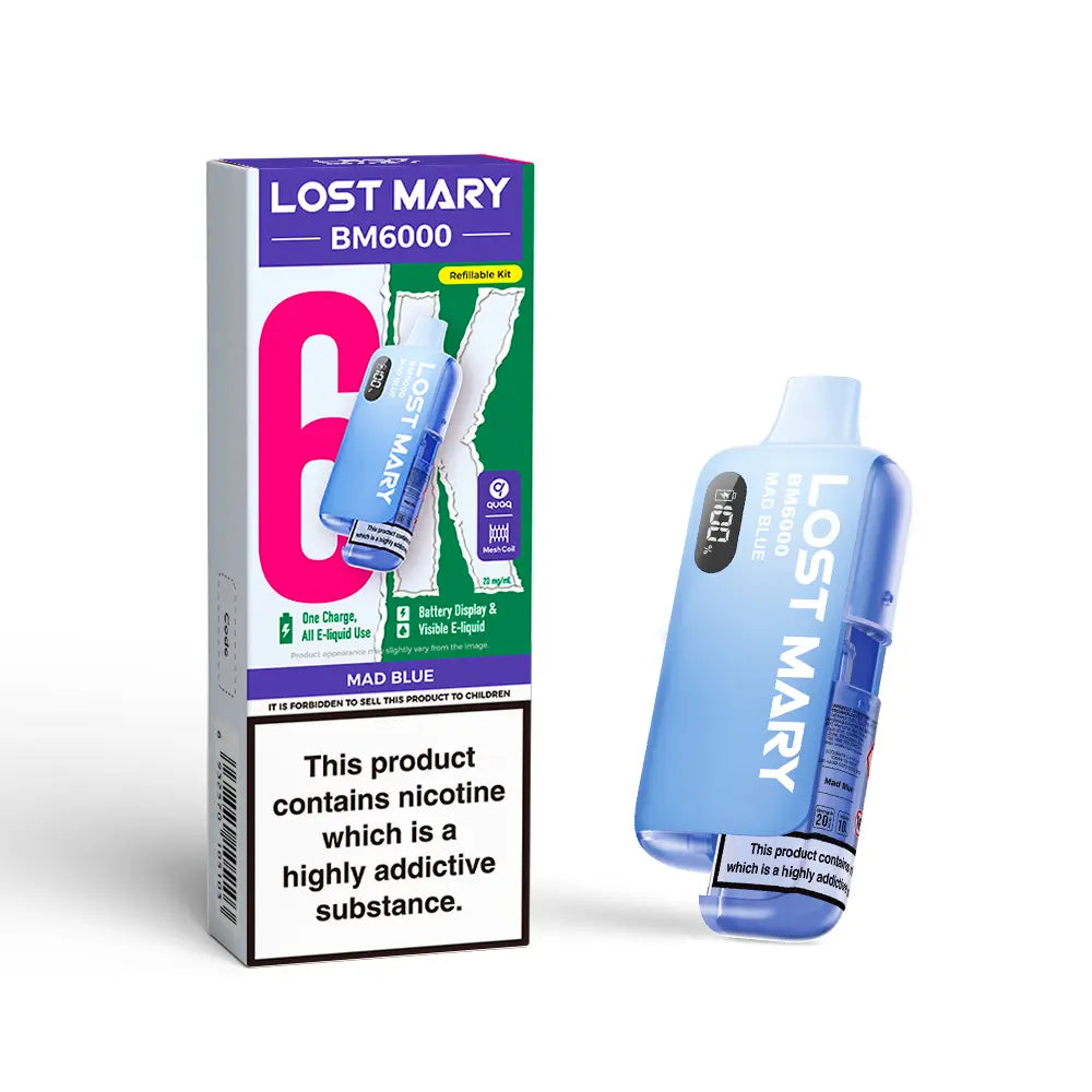 Lost Mary BM6000 Prefilled Pod Kit - Pack of 5