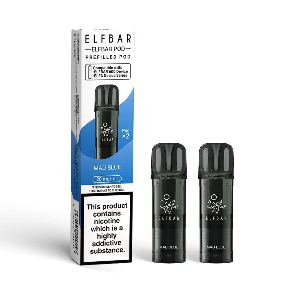 Elf Bar 600 Prefilled Pods - Pack of 10