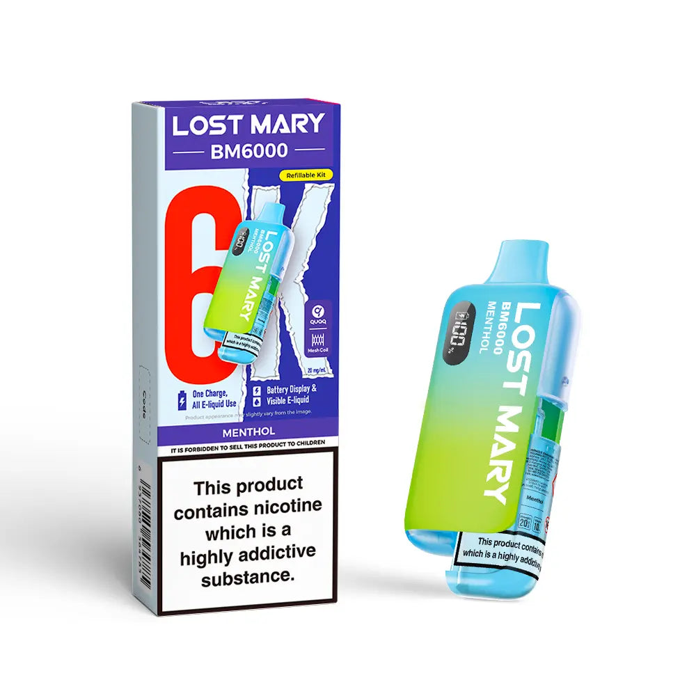 Lost Mary BM6000 Prefilled Pod Kit - Pack of 5