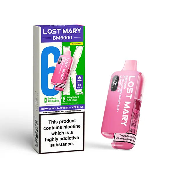 Lost Mary BM6000 Prefilled Pod Kit - Pack of 5