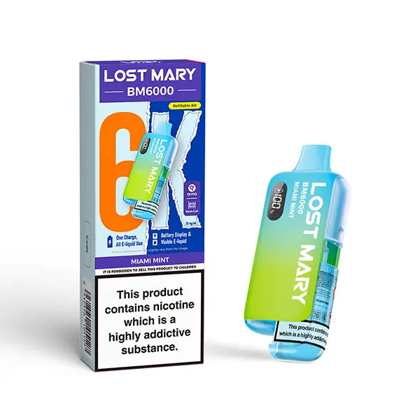 Lost Mary BM6000 Prefilled Pod Kit - Pack of 5