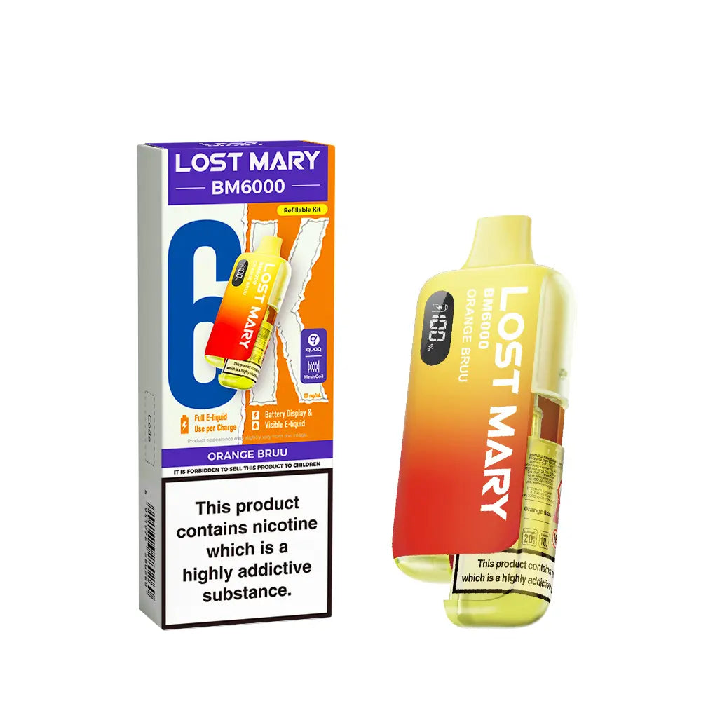 Lost Mary BM6000 Prefilled Pod Kit - Pack of 5