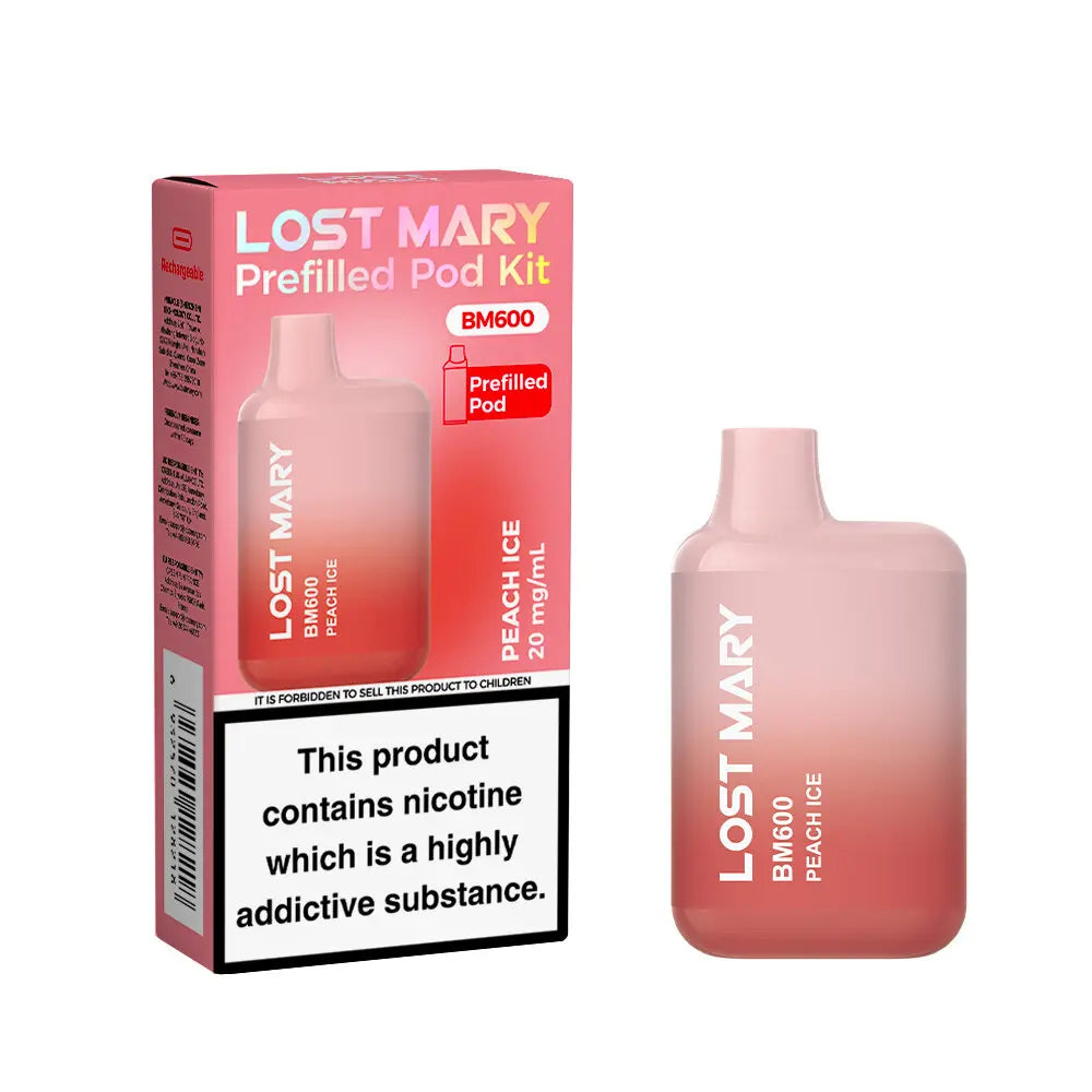 Lost Mary BM600 Prefilled Pod Kit - Pack of 10