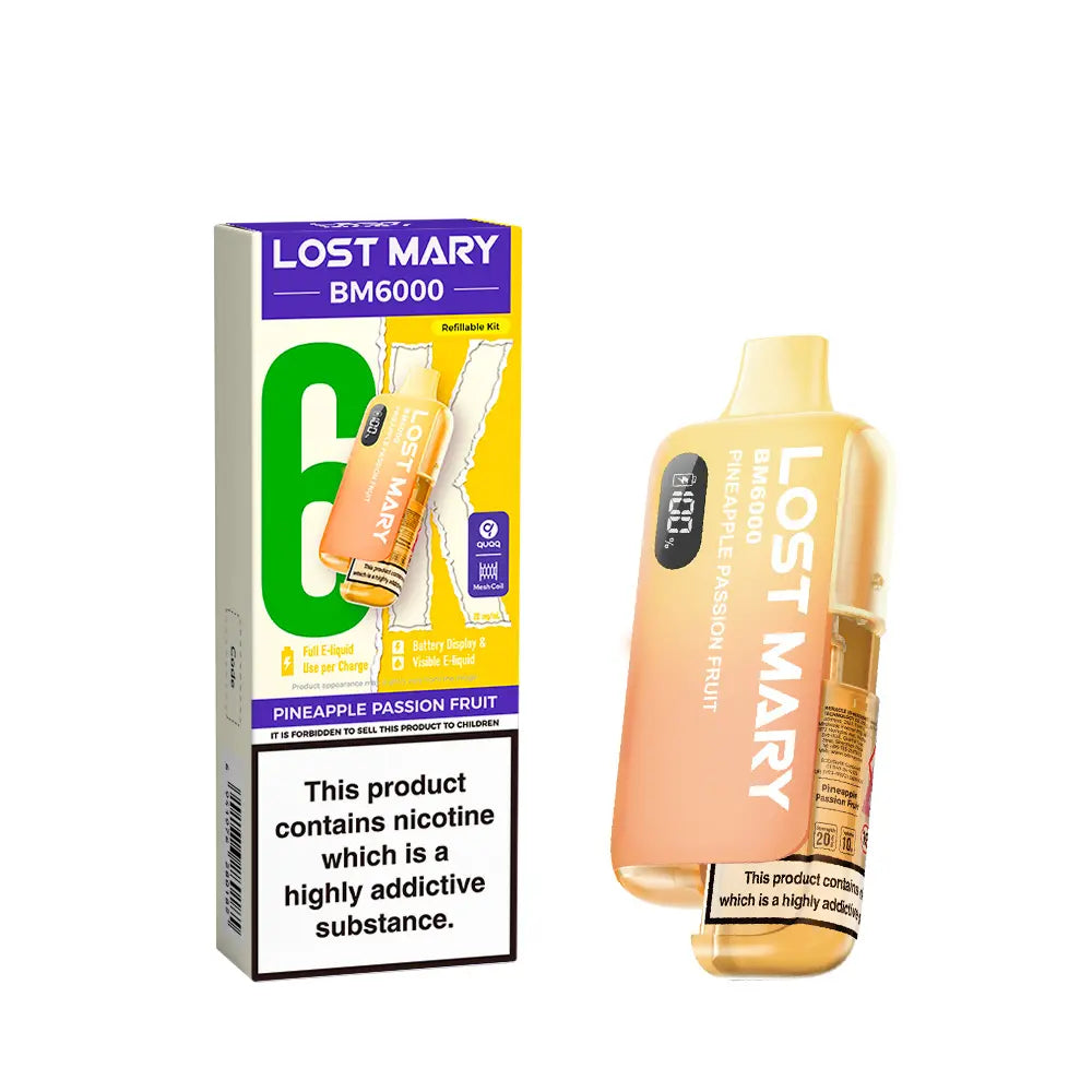 Lost Mary BM6000 Prefilled Pod Kit - Pack of 5