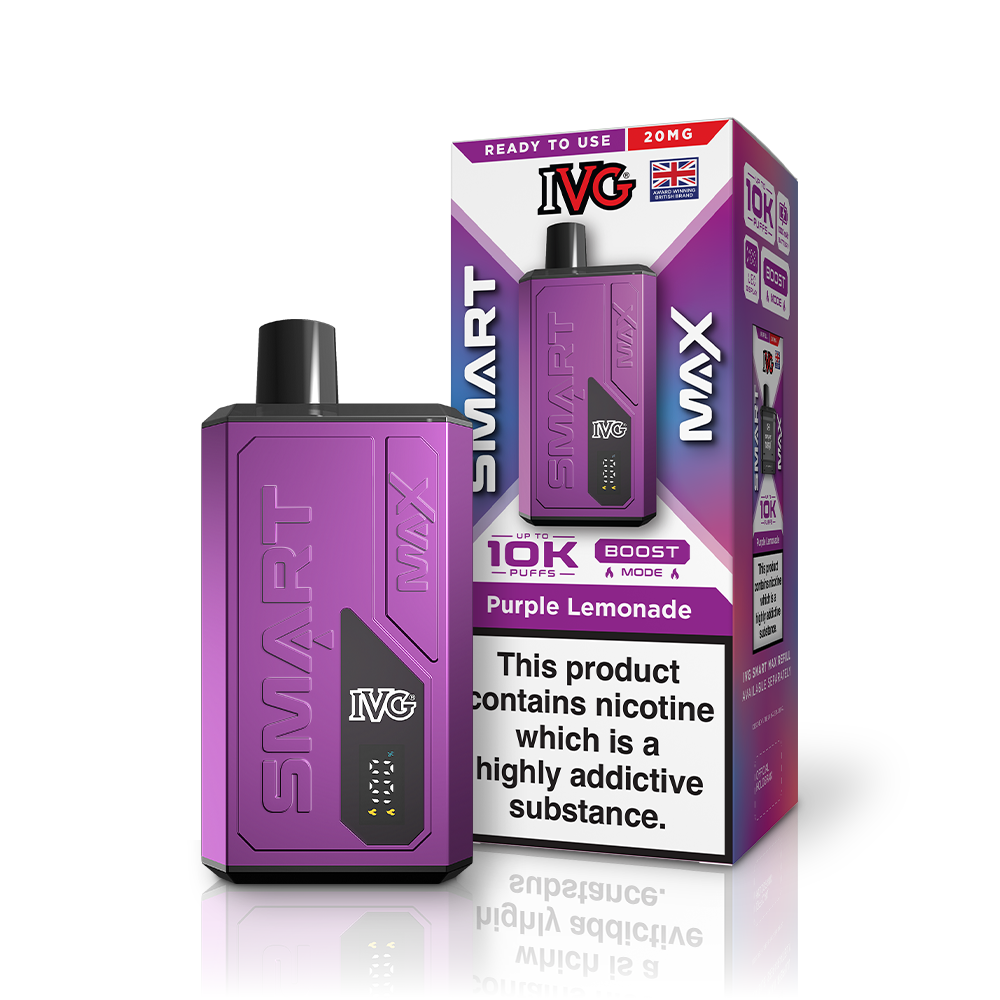 IVG Smart Max 10k Prefilled Pod Kit Box of 5