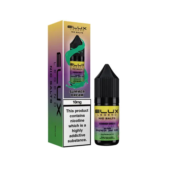 Elux Legend Nic Salts - 10ml E-liquids - Box of 10