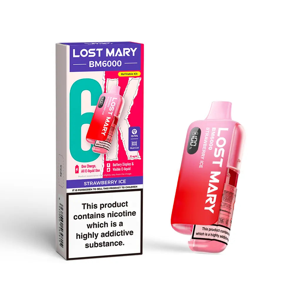 Lost Mary BM6000 Prefilled Pod Kit - Pack of 5
