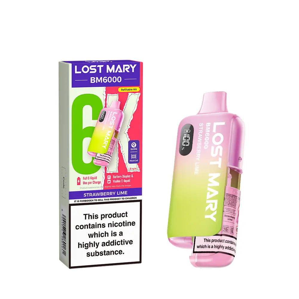 Lost Mary BM6000 Prefilled Pod Kit - Pack of 5