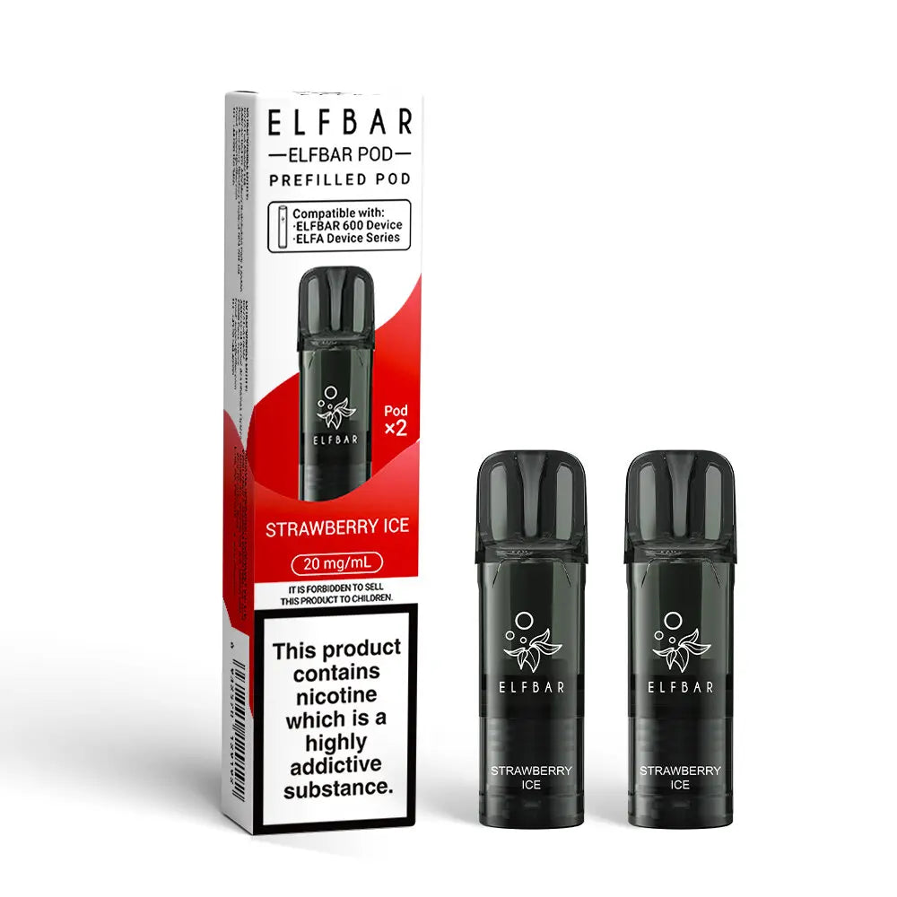 Elf Bar 600 Prefilled Pods - Pack of 10