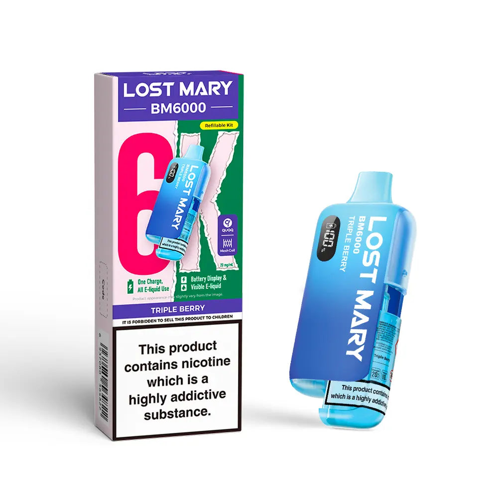 Lost Mary BM6000 Prefilled Pod Kit - Pack of 5