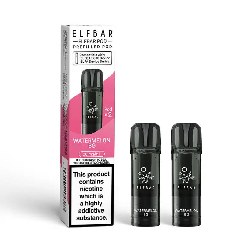 Elf Bar 600 Prefilled Pods - Pack of 10