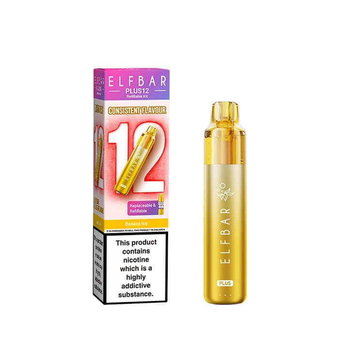 Elf Bar Plus 12 Prefilled Vape Kit - Pack of 5
