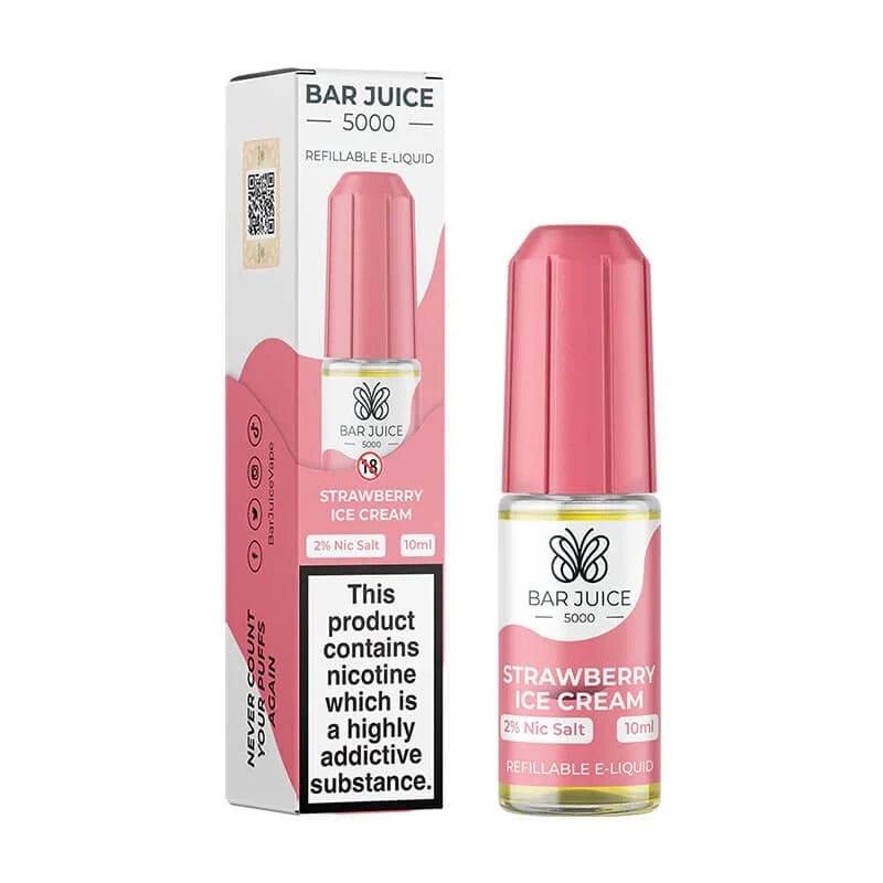 Bar Juice 5000 10ml Nic Salts E-liquids Box of 10