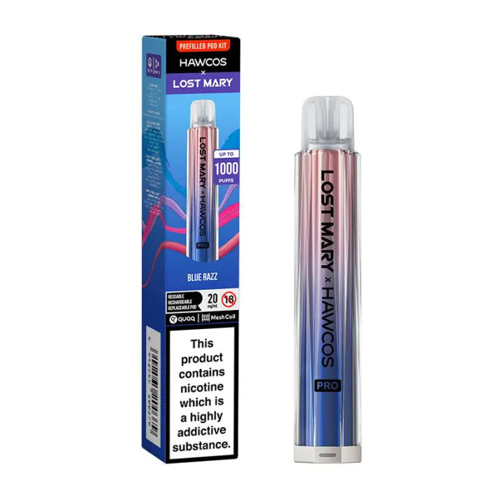 Lost Mary x Hawcos Pro Prefilled Pod Vape Kit (Pack of 10)