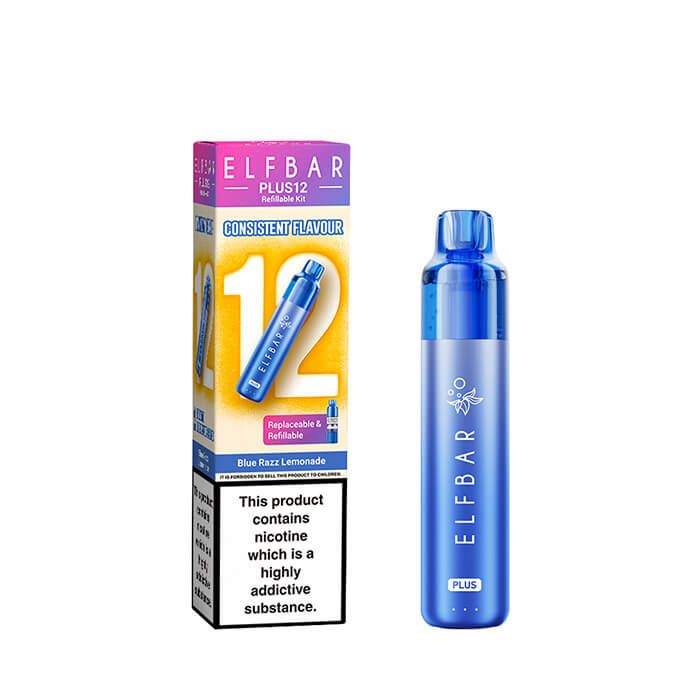 Elf Bar Plus 12 Prefilled Vape Kit - Pack of 5