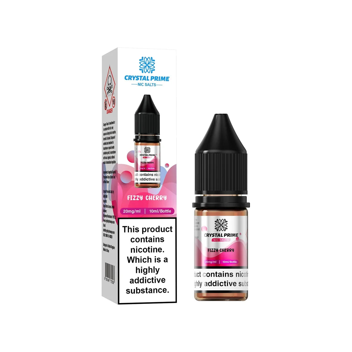 Crystal Prime 7000 10ml Nic Salt E-Liquid – Pack of 10