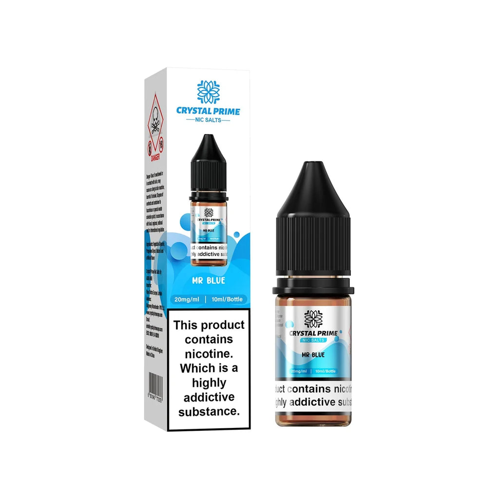 Crystal Prime 7000 10ml Nic Salt E-Liquid – Pack of 10