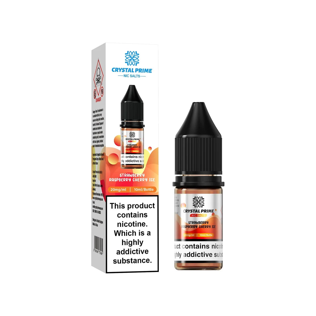 Crystal Prime 7000 10ml Nic Salt E-Liquid – Pack of 10